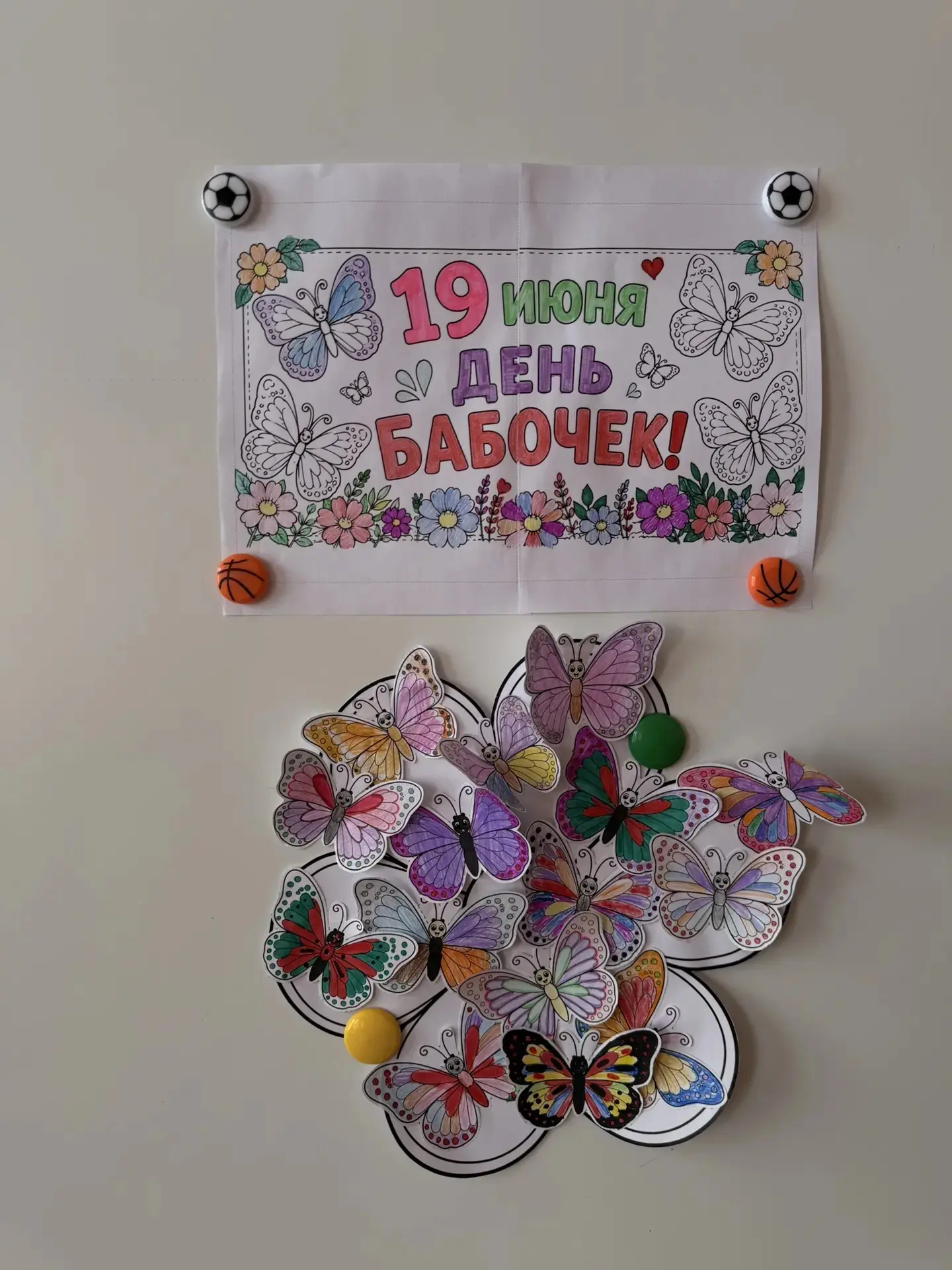 📌19 июня -День бабочек.