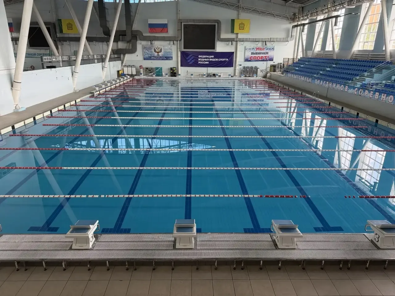 💦Во дворце водного спорта «Сура» завершены плановые ремонтно-профилактические мероприя...