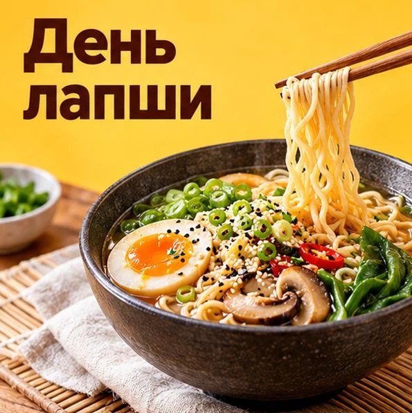🍜 Горячая, ароматная и невероятно уютная, лапша способна мгновенно согреть, подарить з...