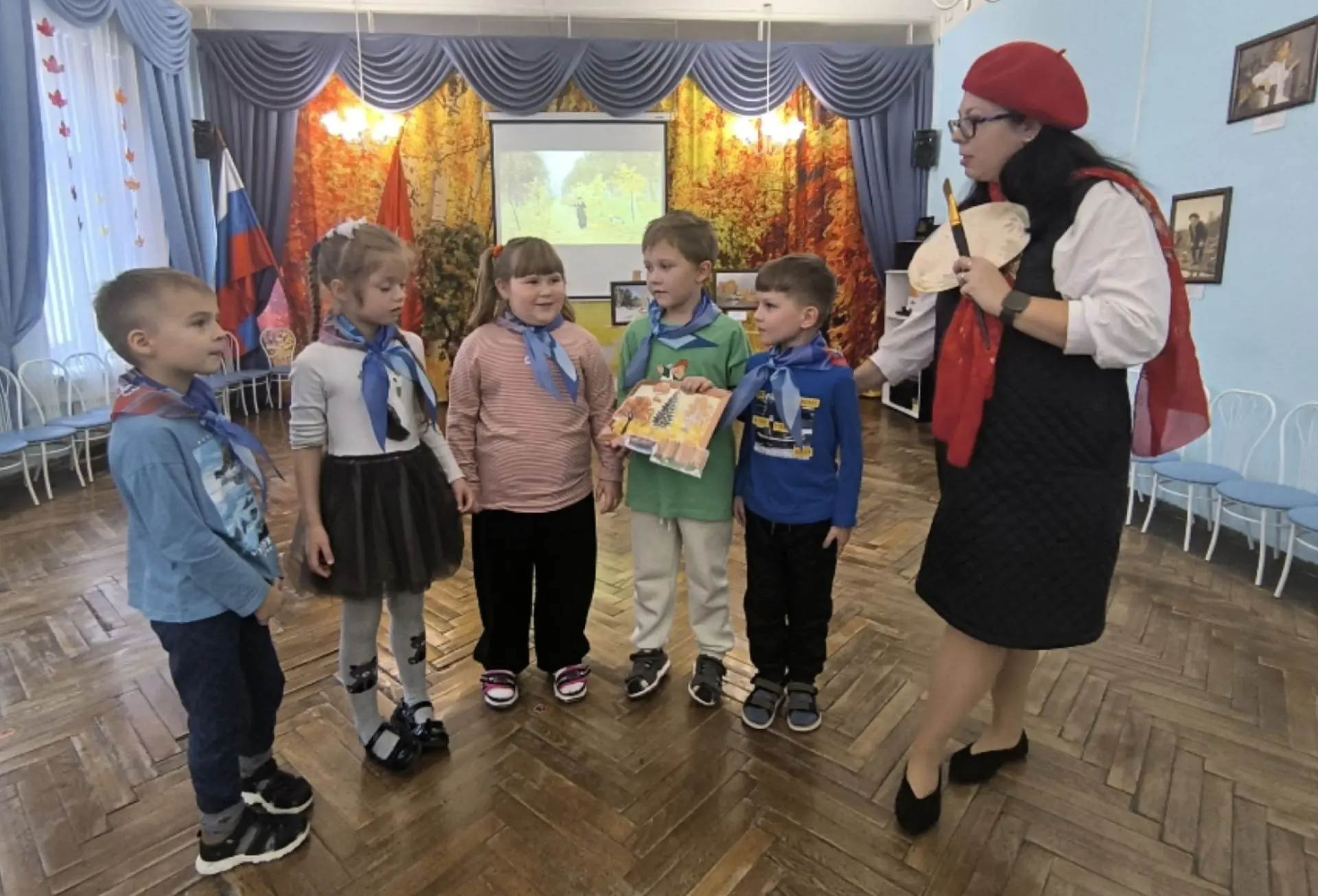 Орлята-дошколята группы "Цветик-семицветик" из Отделения дошкольного образования побыва...