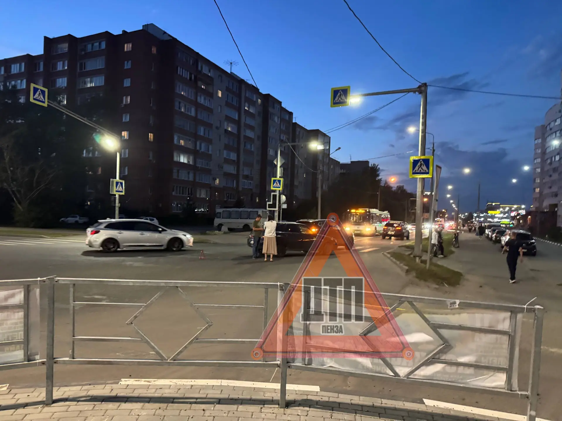 ДТП на ГПЗ-24 в Пензе.
