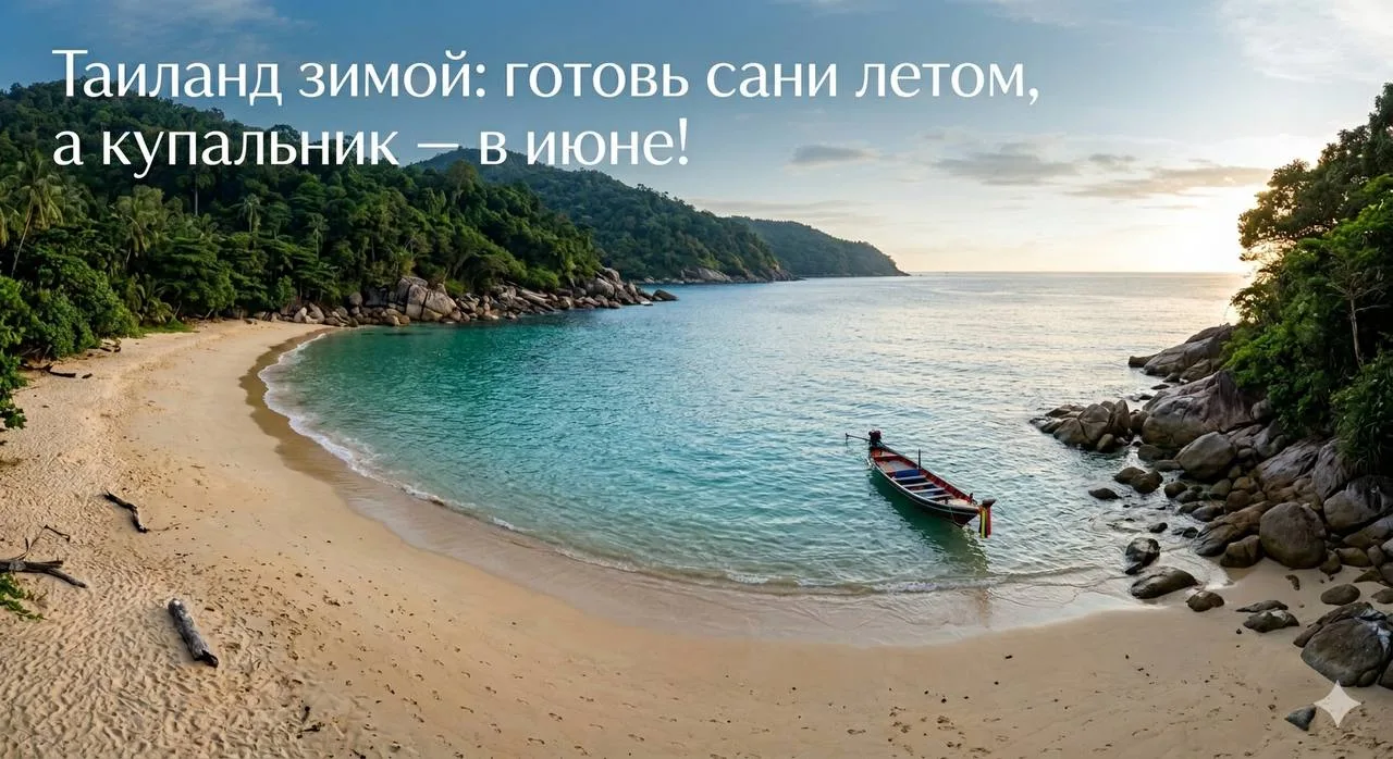 🤩🤩🤩
Таиланд зимой: готовь сани летом, а купальник — в июне!

🤩 Лето в самом разгаре, но если вы 