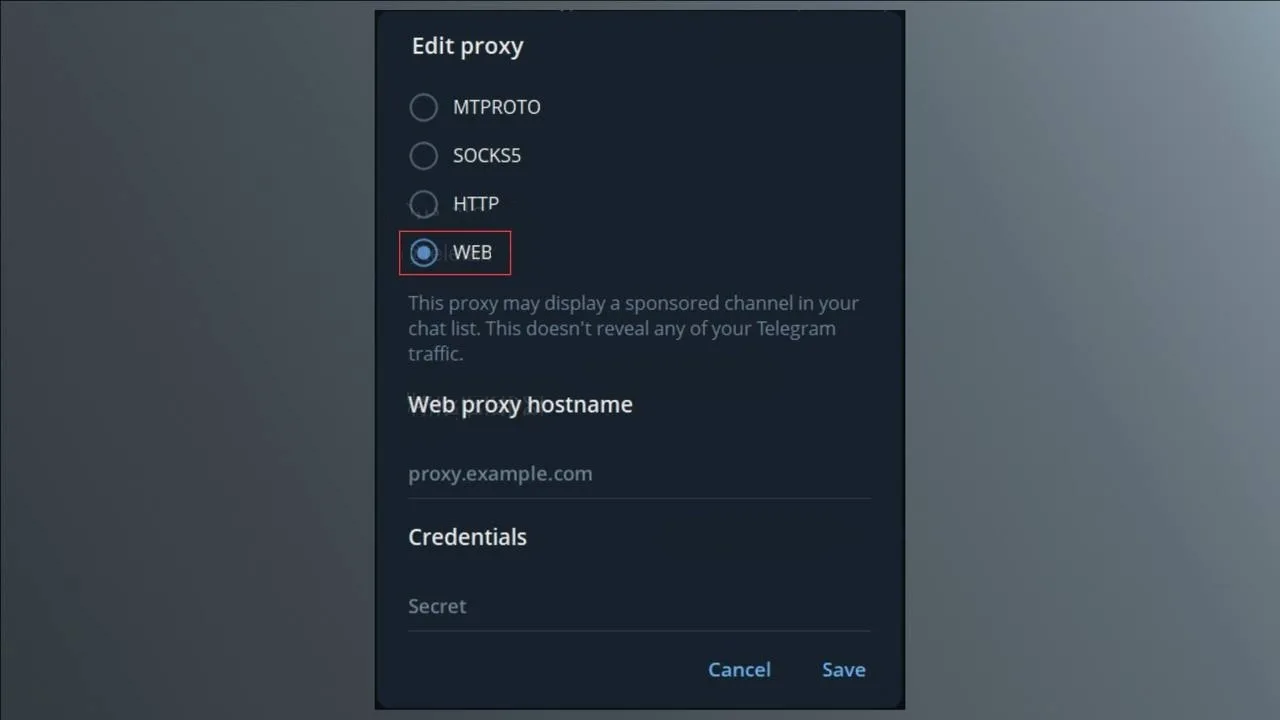 Telegram готовит новый способ обхода блокировок через веб-прокси.