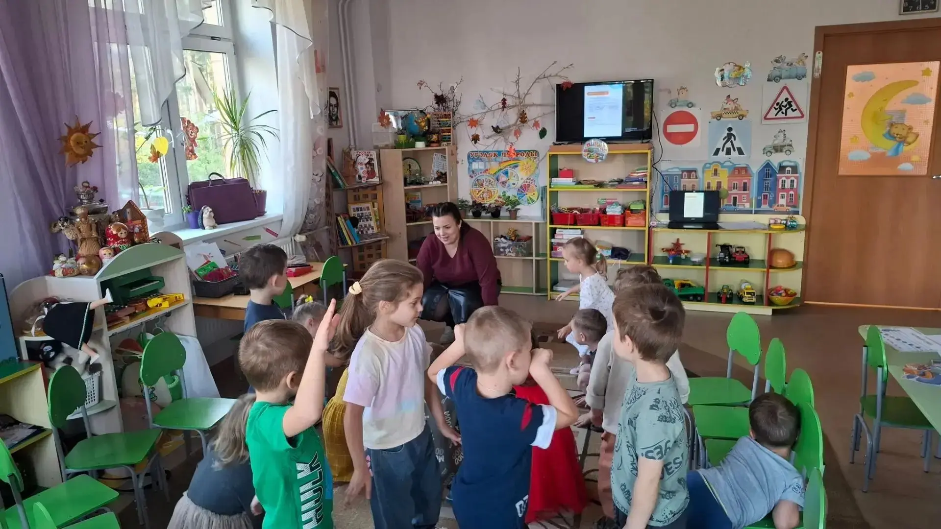 Воспитанники средней группы