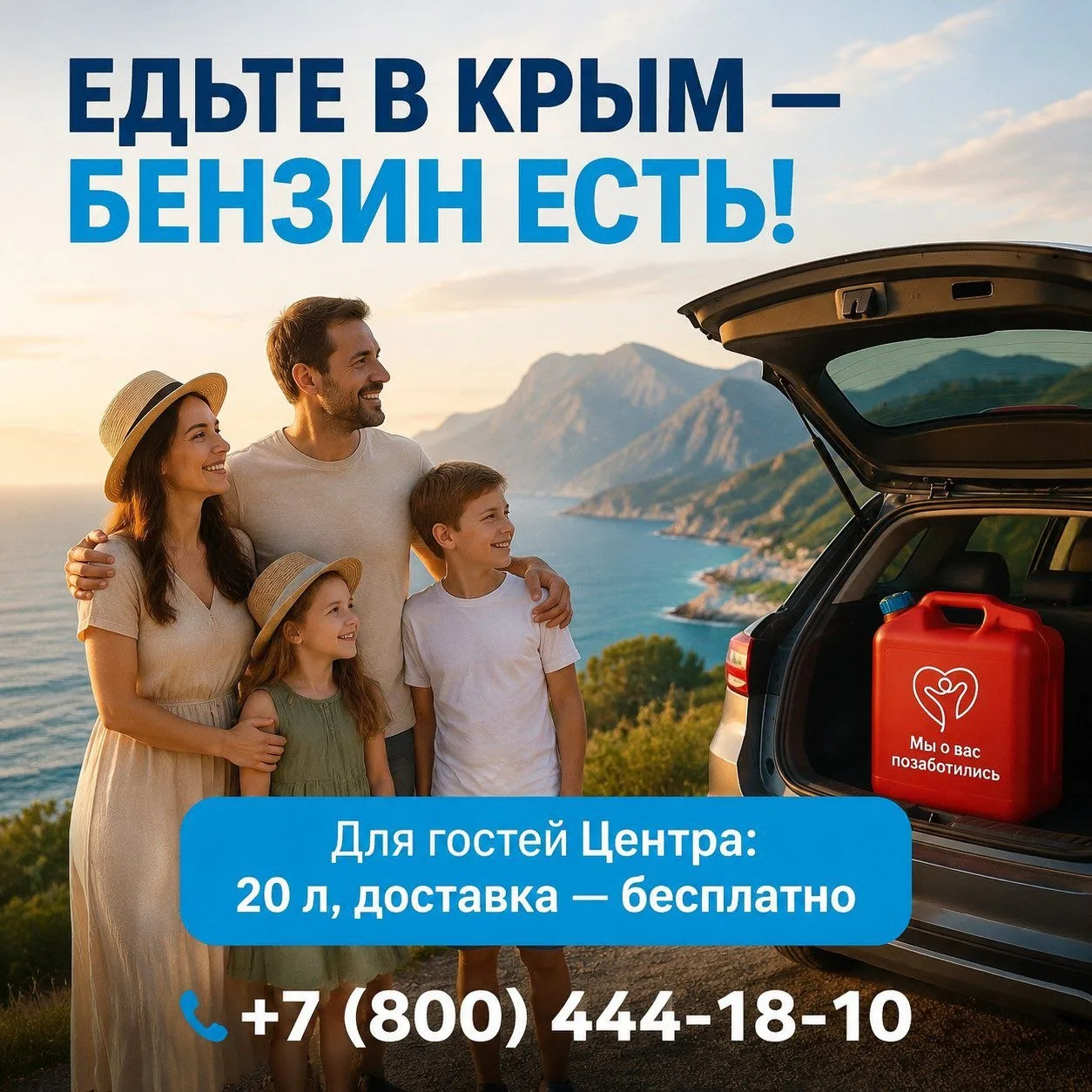 ⛽️ БЕНЗИН ЕСТЬ! ГОСТЯМ ЦЕНТРА — ОСОБЫЕ УСЛОВИЯ

Друзья, мы знаем, что многих волнует вопрос с топлив