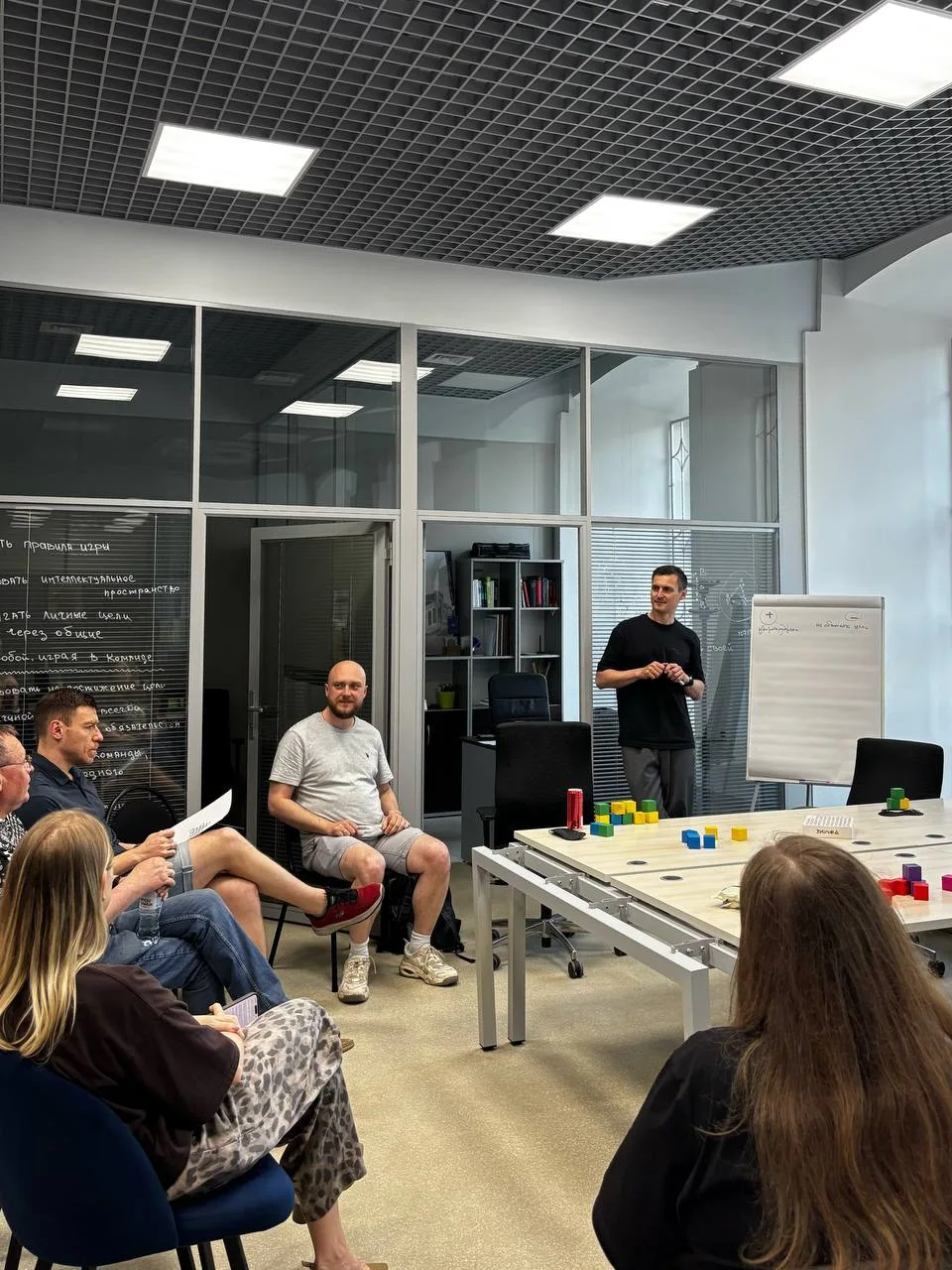 На прошлой неделе в офисе borevich.agency° мы играли в бизнес-игру про управление и соц...