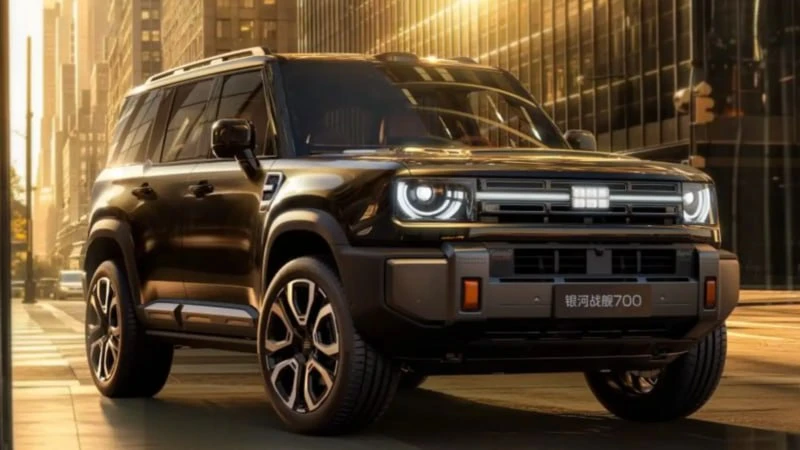 Geely Battleship 700 устроил ажиотаж в Китае — за первый час на новый внедорожник собра...
