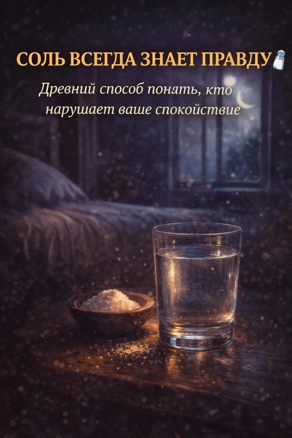 ‼️🧂 СОЛЬ ВСЕГДА ЗНАЕТ ПРАВДУ