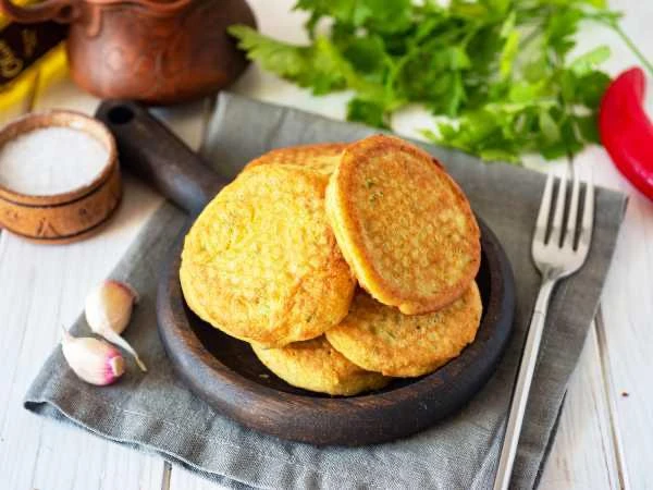 🥞 Кабачковые оладьи с нутовой мукой