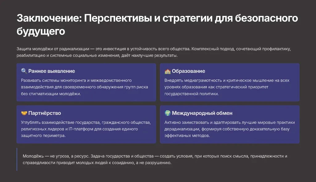 📌Профилактика распространения террористических идей в молодежной среде: что нужно знать каждому Совр