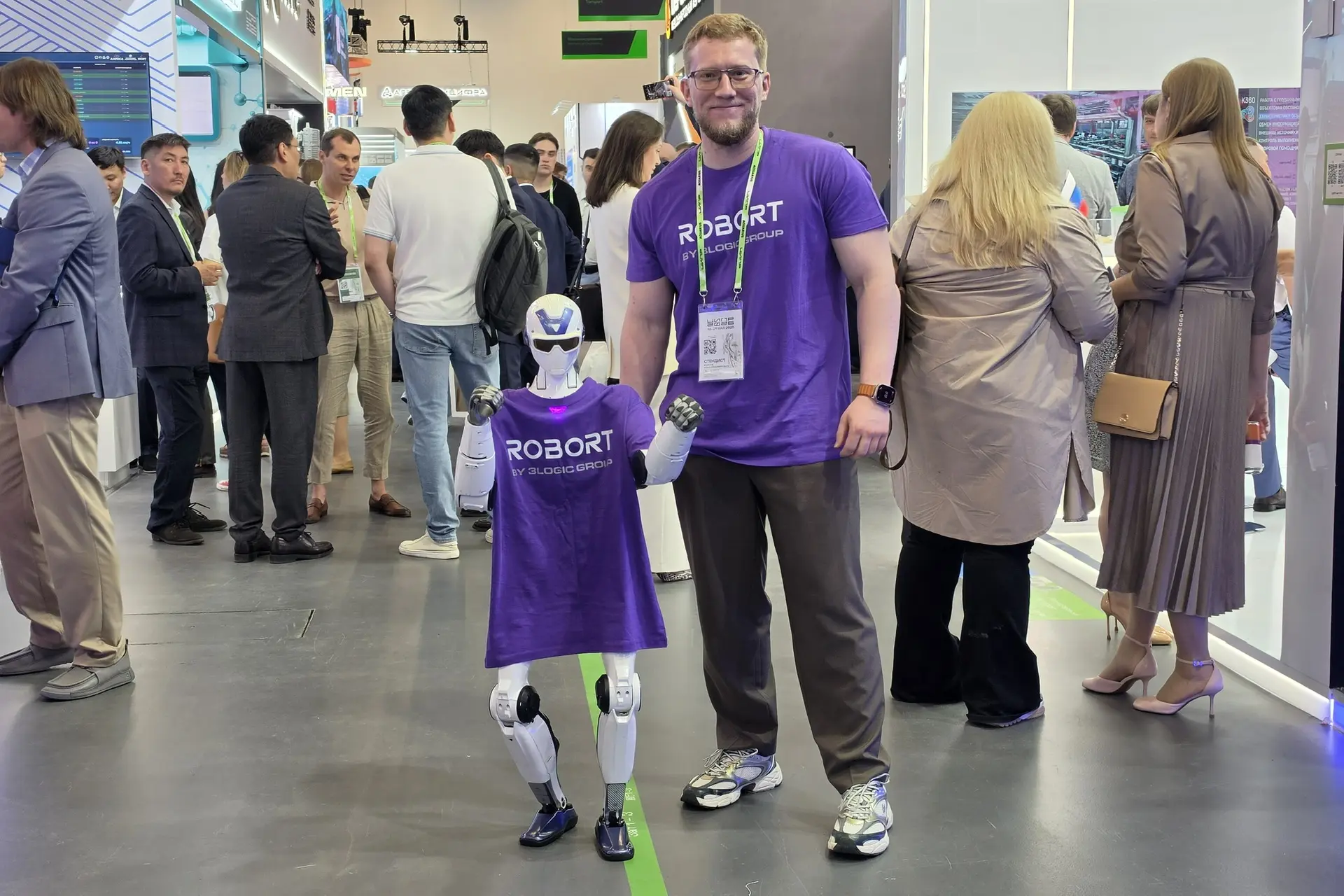 Robort от 3Logic Group на ЦИПР 🤖👋