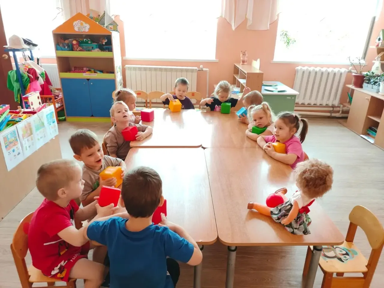 👦👧 Сегодня ребята из группы «Совята» провели замечательный день!