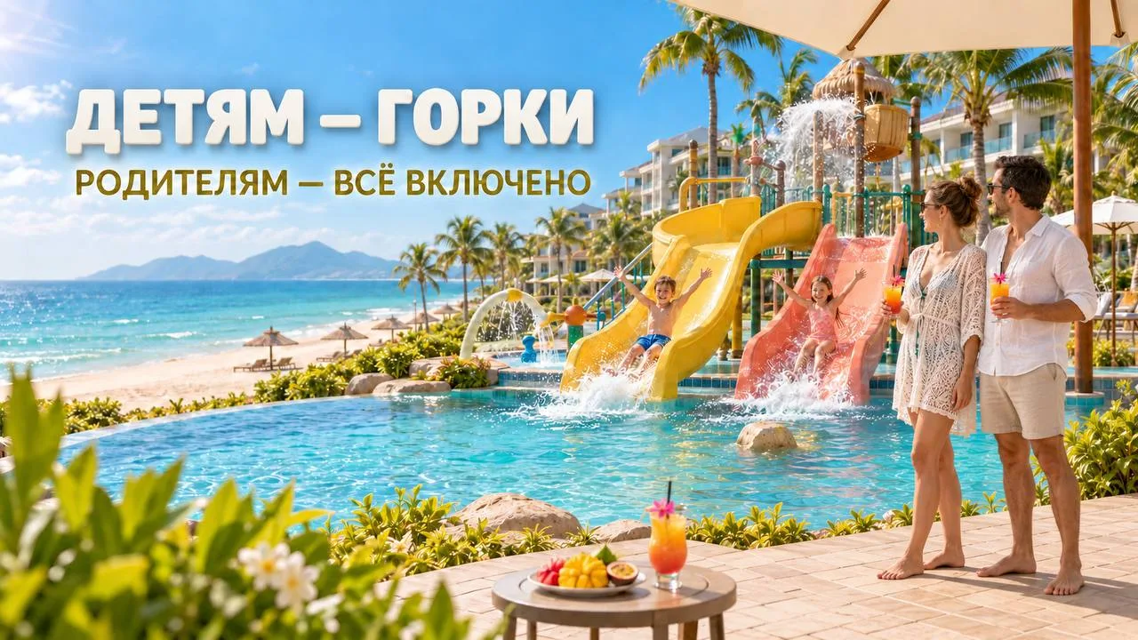 🔥 ДЕТЯМ — ГОРКИ, РОДИТЕЛЯМ — «ВСЁ ВКЛЮЧЕНО»! 😁