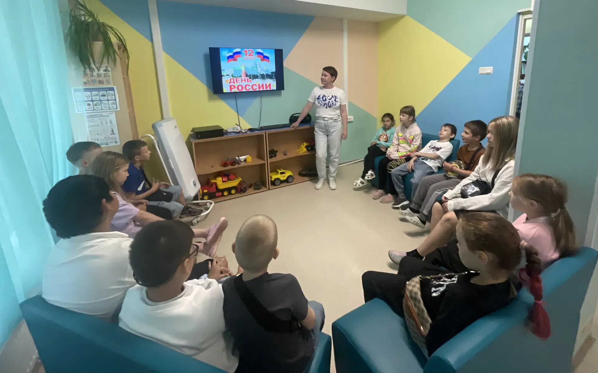 На полустационарном отделении социального обслуживания несовершеннолетних и семей с детьми состоялся