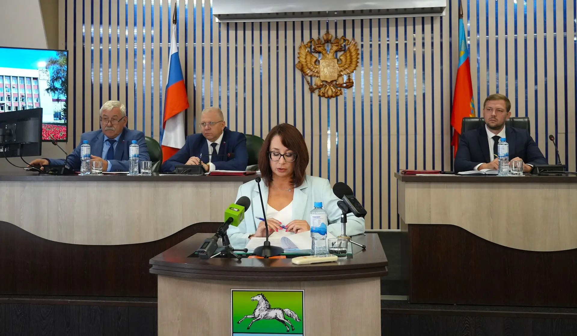 В Бийске состоялось очередное, 40-е заседание городской Думы