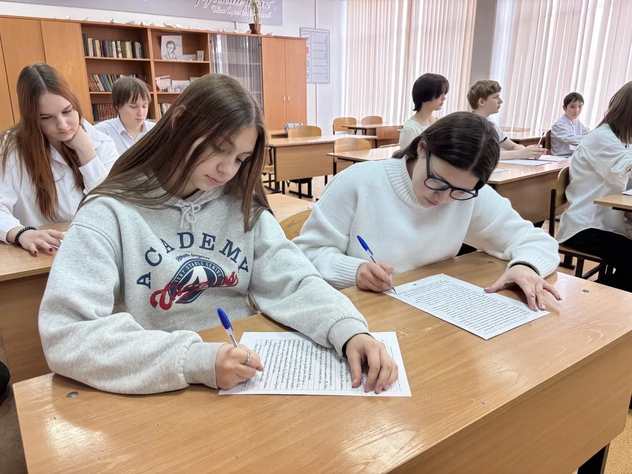 📚 Школа №44 — в строю памяти!  Ученики нашей школы с глубоким чувством откликаются на важные историч