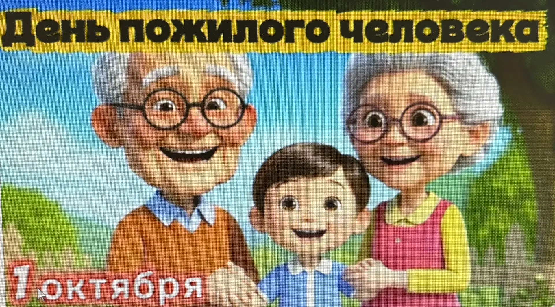 В 1В(доп) классе сегодня прошел тематический классный час ко Дню пожилого человека. Реб...
