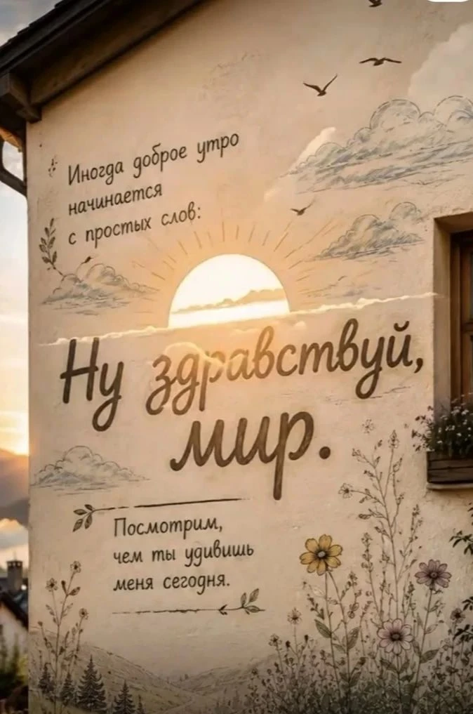 Дрброе утро!!!