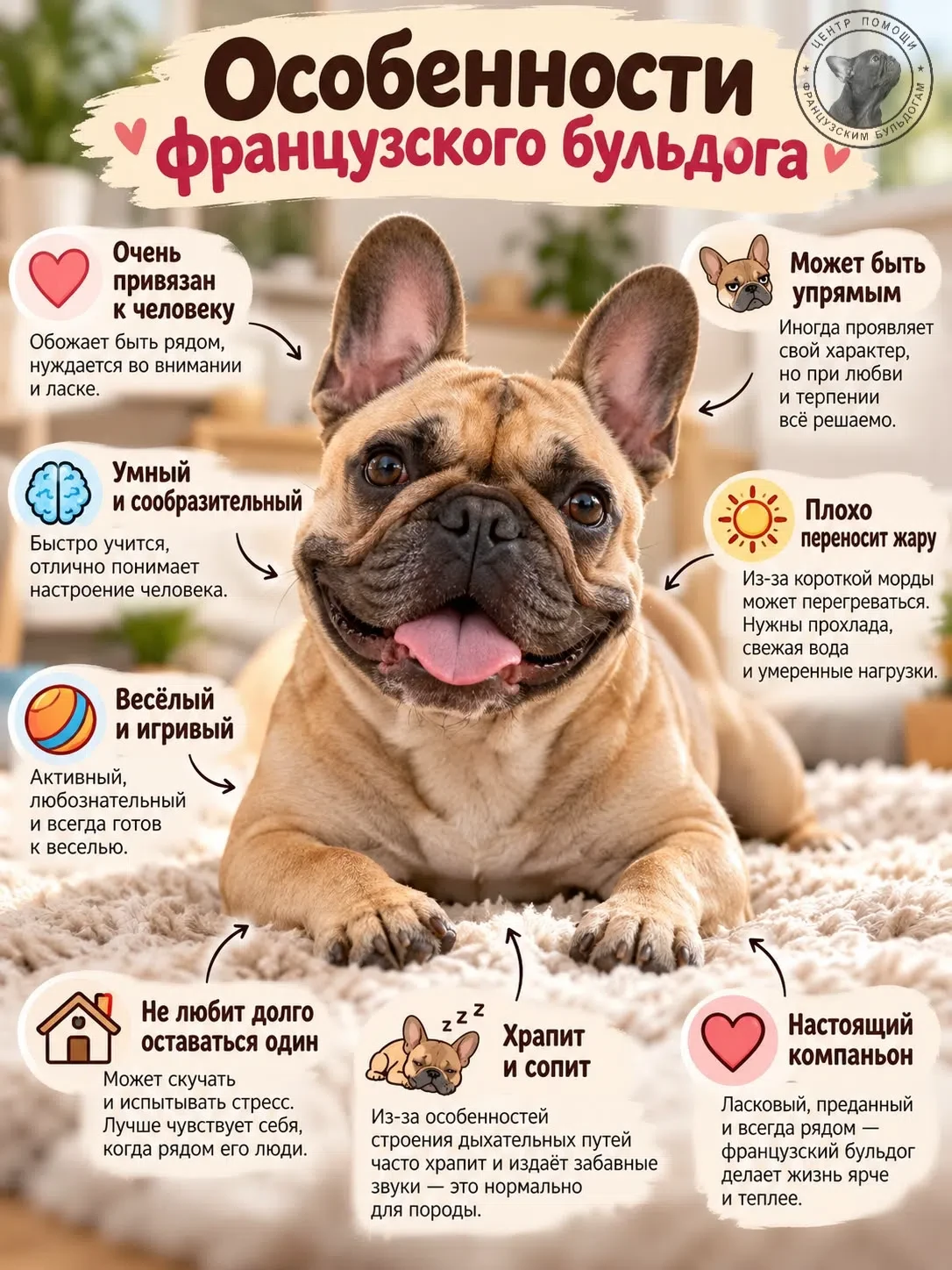 🐾 ФРАНЦУЗСКИЙ БУЛЬДОГ — ЭТО НЕ ПРОСТО СОБАКА. ЭТО ОБРАЗ ЖИЗНИ! ❤️