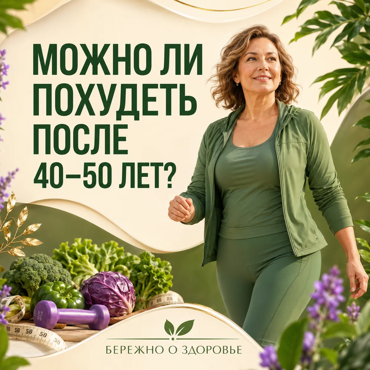 🌿 БЕРЕЖНО О СНИЖЕНИИ ВЕСА