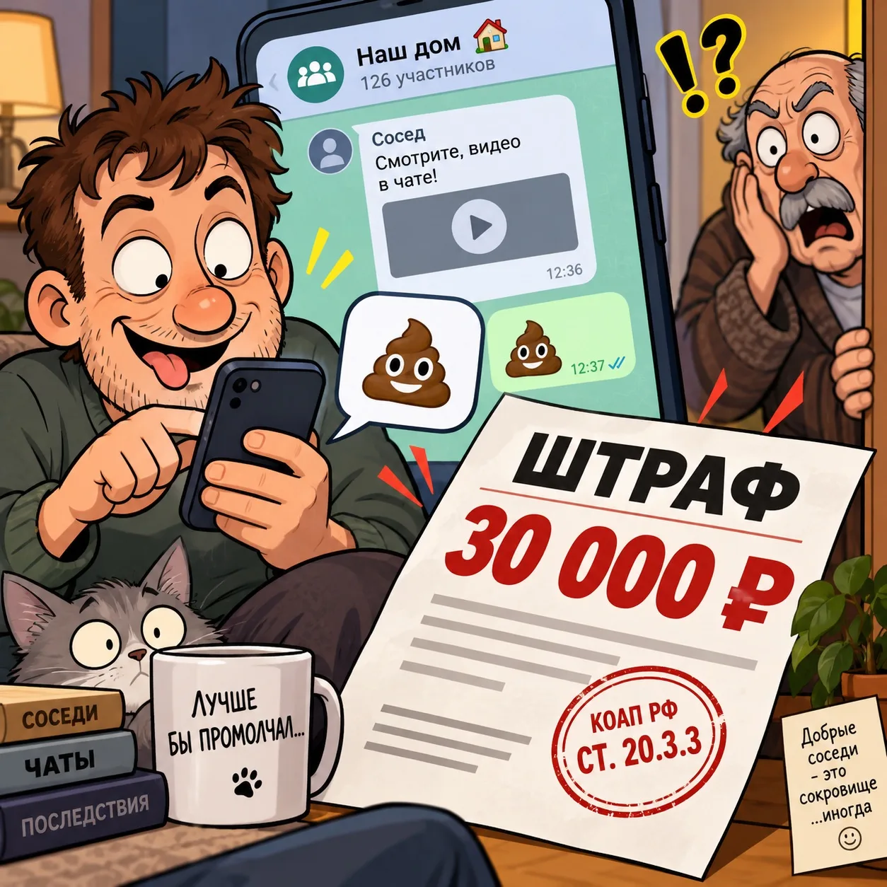 💸 НУ И ШТРАФ…