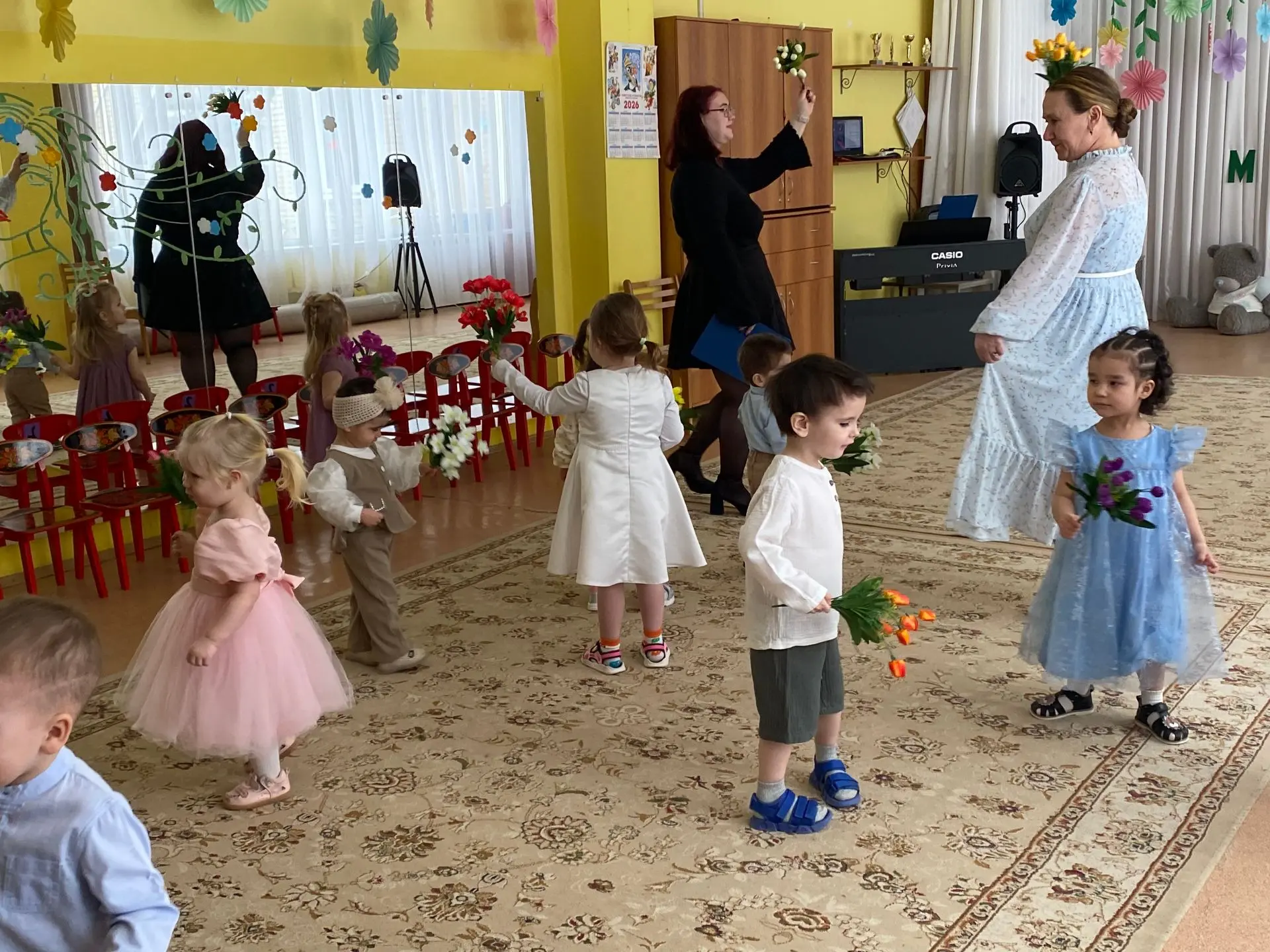 Последний аккорд праздника: утренник для самых маленьких в честь 8 Марта!