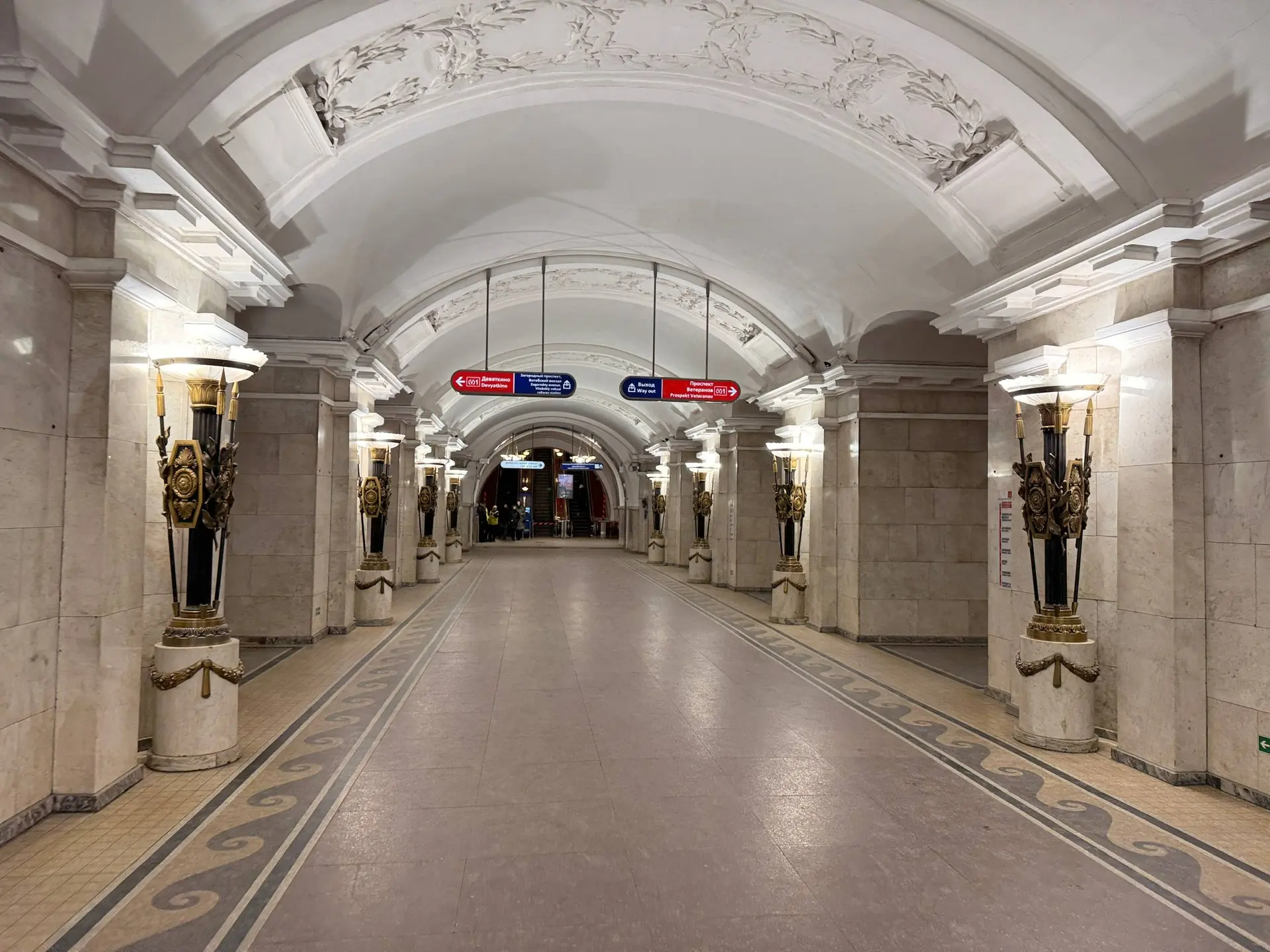 👷🏻‍♂️ Станцию метро «Пушкинская» Кировско-Выборгской (1) линии метрополитена Петербурга ждет комплек