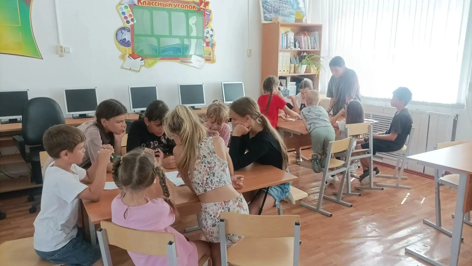 В летнем оздоровительном лагере «Источник» при Полозаозерской СОШ прошло увлекательное и познаватель