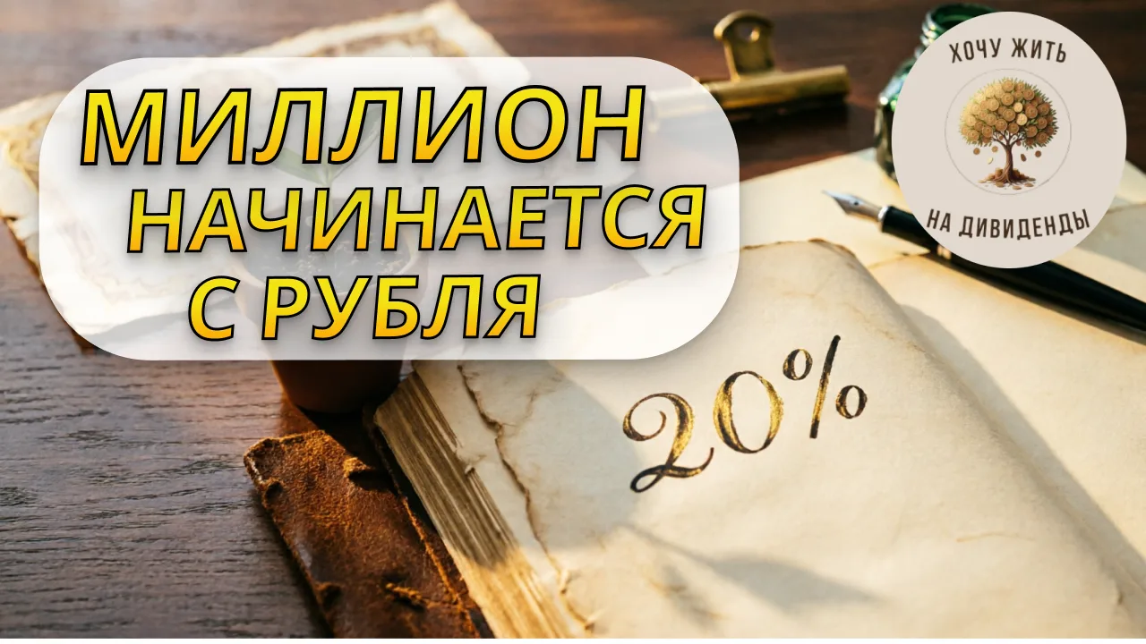 Делюсь личной историей: как простая привычка откладывать 20% сделала меня миллионером