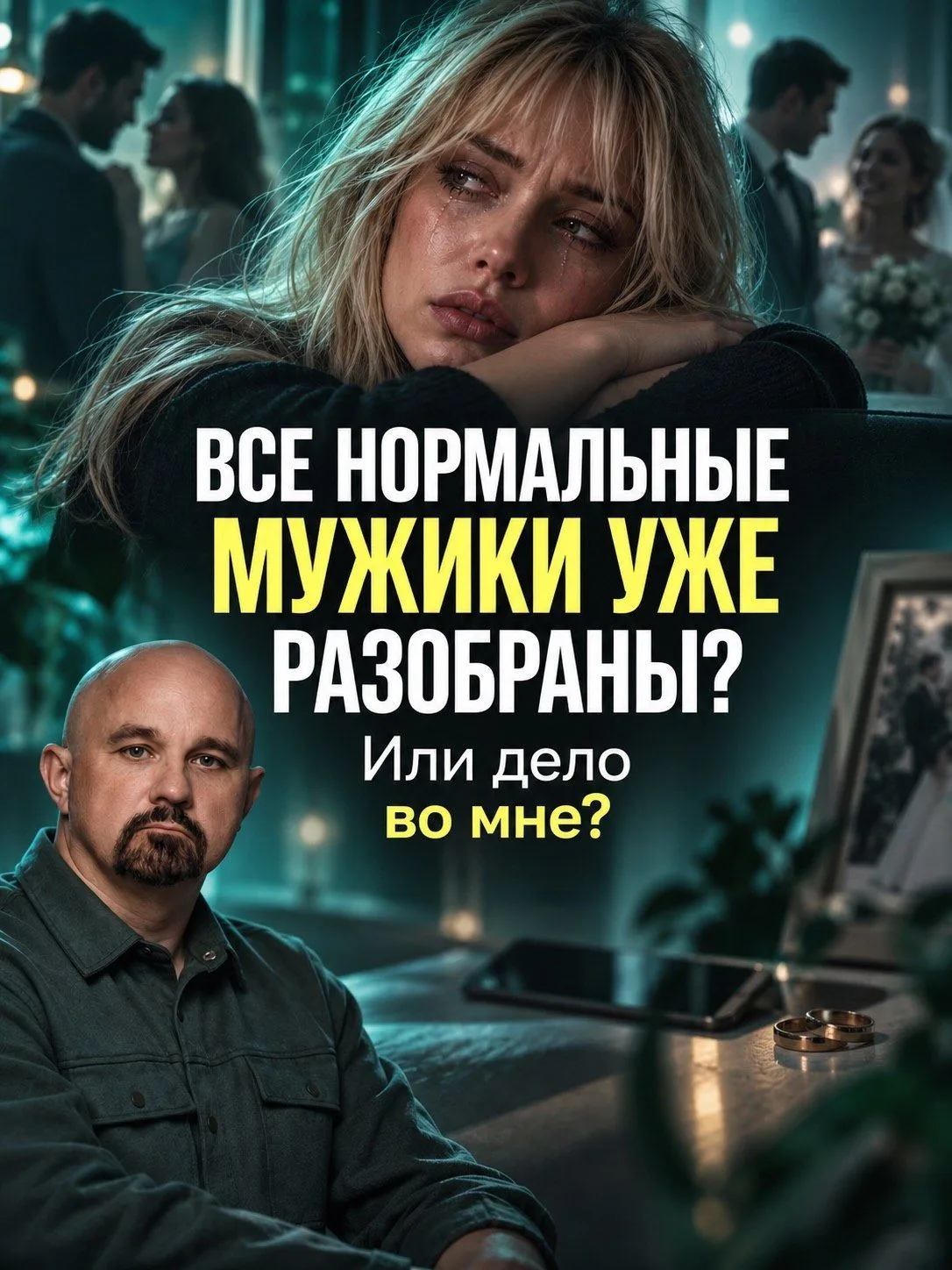 Всех нормальных мужчин уже разобрали?