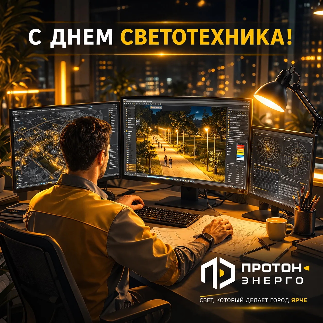 С ДНЕМ СВЕТОТЕХНИКА! 💡