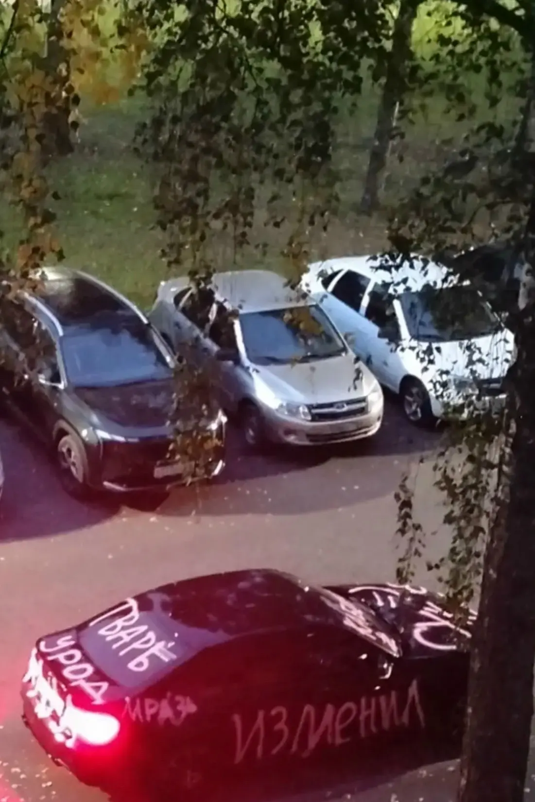 А у нас во дворе вот такая красивая машинка ,26/06 🙂
