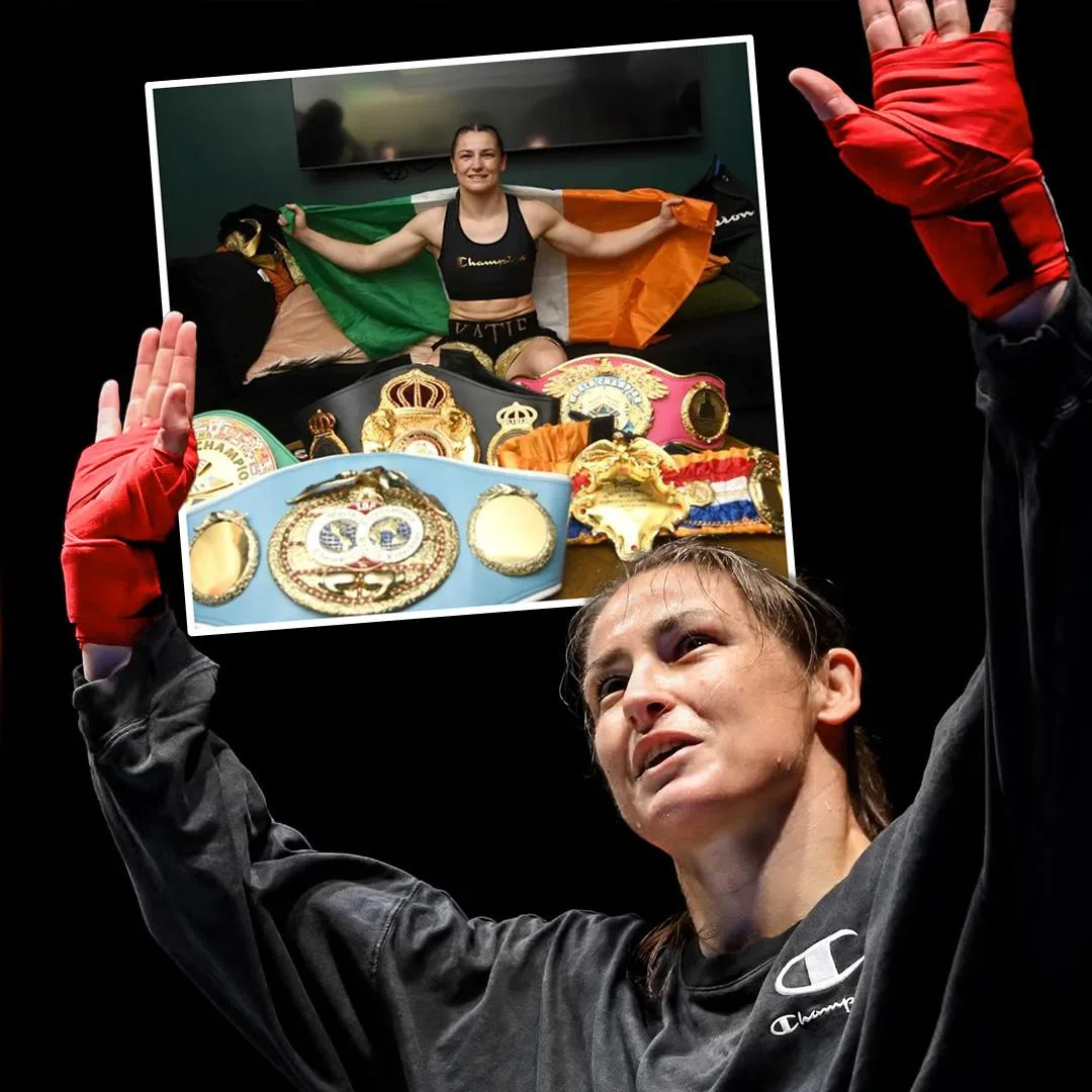 🥊Легендарная Кэти Тейлор в третий раз в карьере стала абсолютной чемпионкой мира и кра...