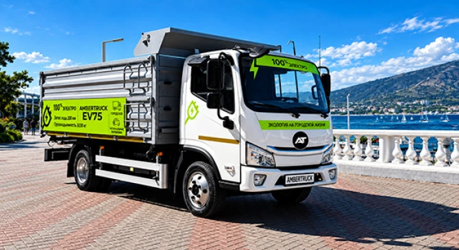 «Автотор» представил электрический самосвал на базе AMBERTRUCK EV75

Калининградский завод «Автотор»