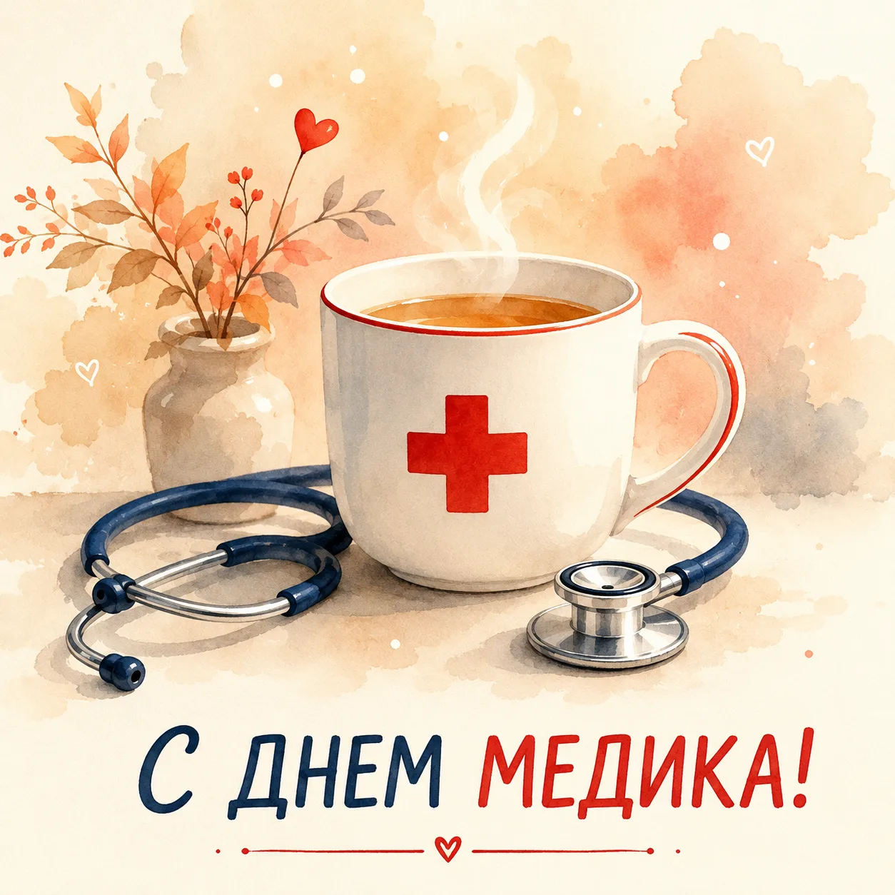 🩺🧑‍⚕️С ДНЁМ МЕДИКА!🚑

От всей души поздравляем всех медицинских работников с праздником, с Днём м
