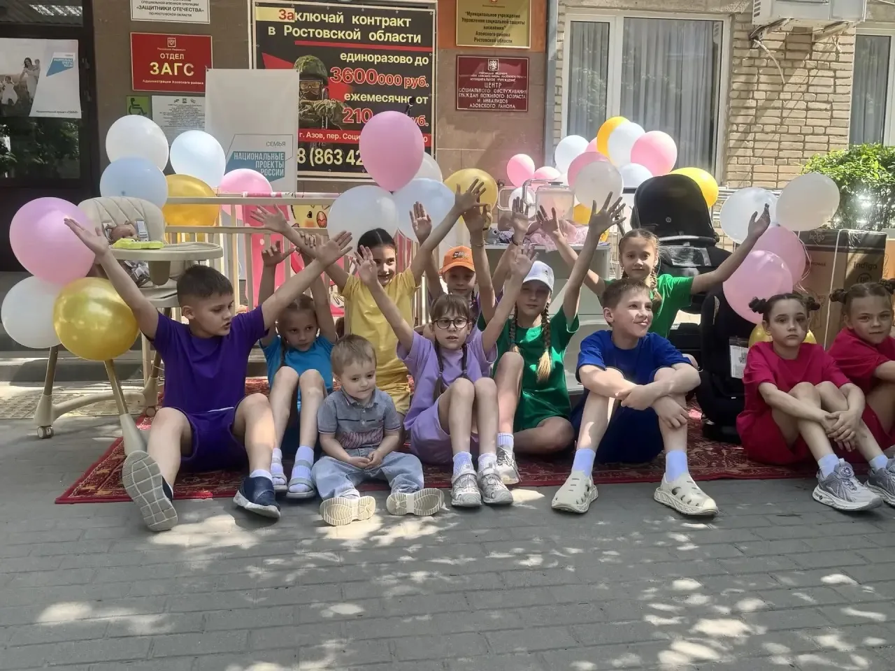 В Азовском районе открылся пункт проката товаров первой необходимости для семей с малышами  На базе 