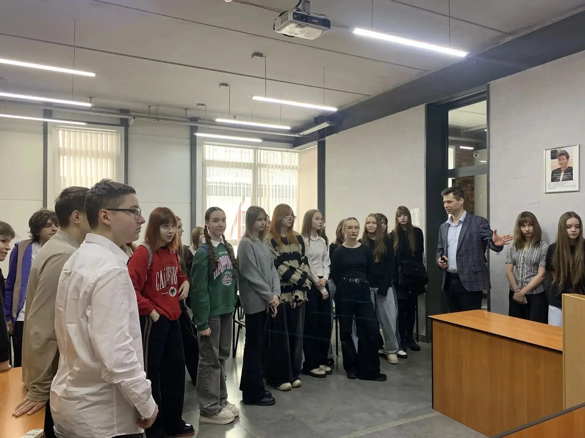 19 марта наши восьмиклассники посетили Российскую академию народного хозяйства и государственной слу
