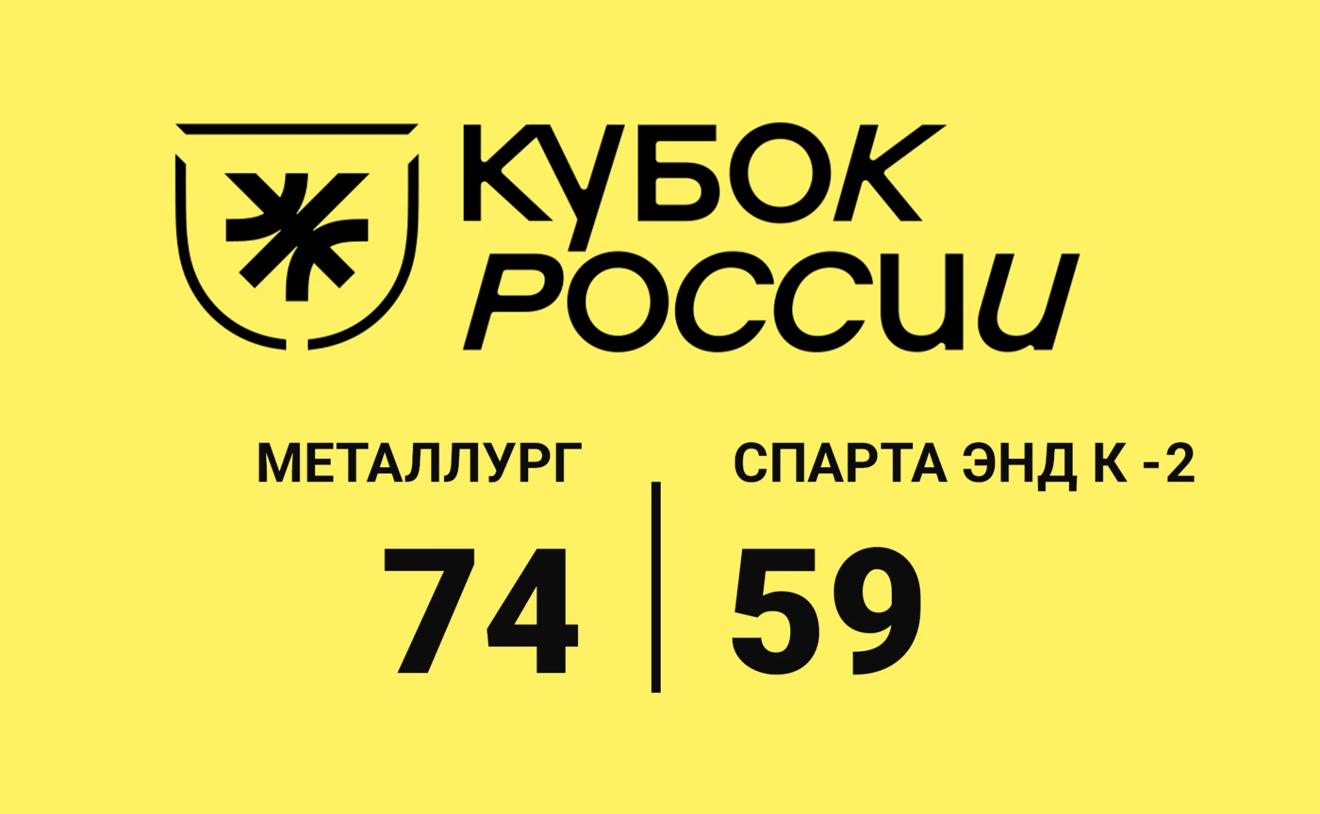 🏀 КУБОК РОССИИ: "СПАРТА ЭНД К-2" УСТУПИЛА "МЕТАЛЛУРГУ"