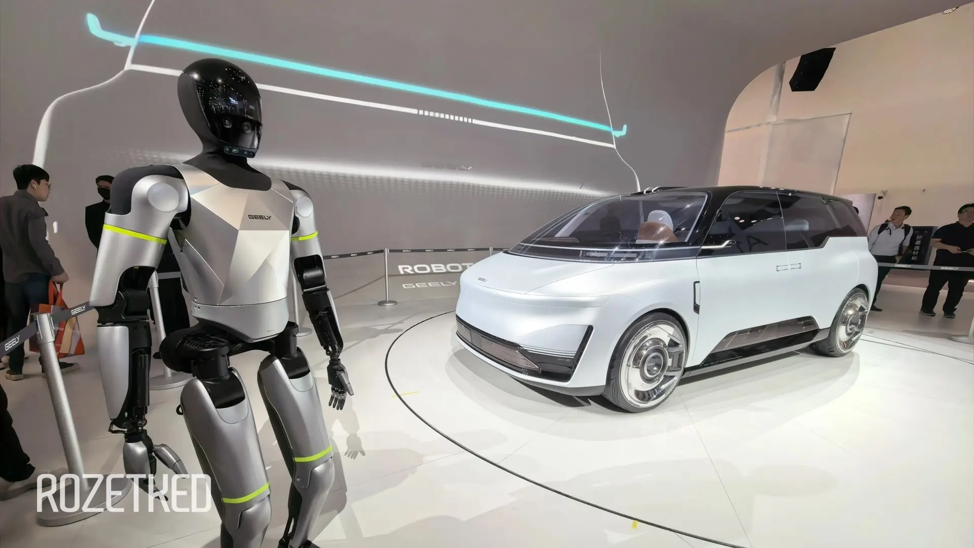 Geely представила на Пекинском автосалоне прототип первого роботакси в Китае — Eva Cab