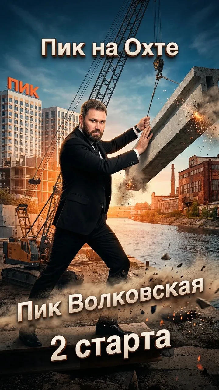 🏗 ПИК . Два редевелопмента промзон на 500+ тыс. м² жилья