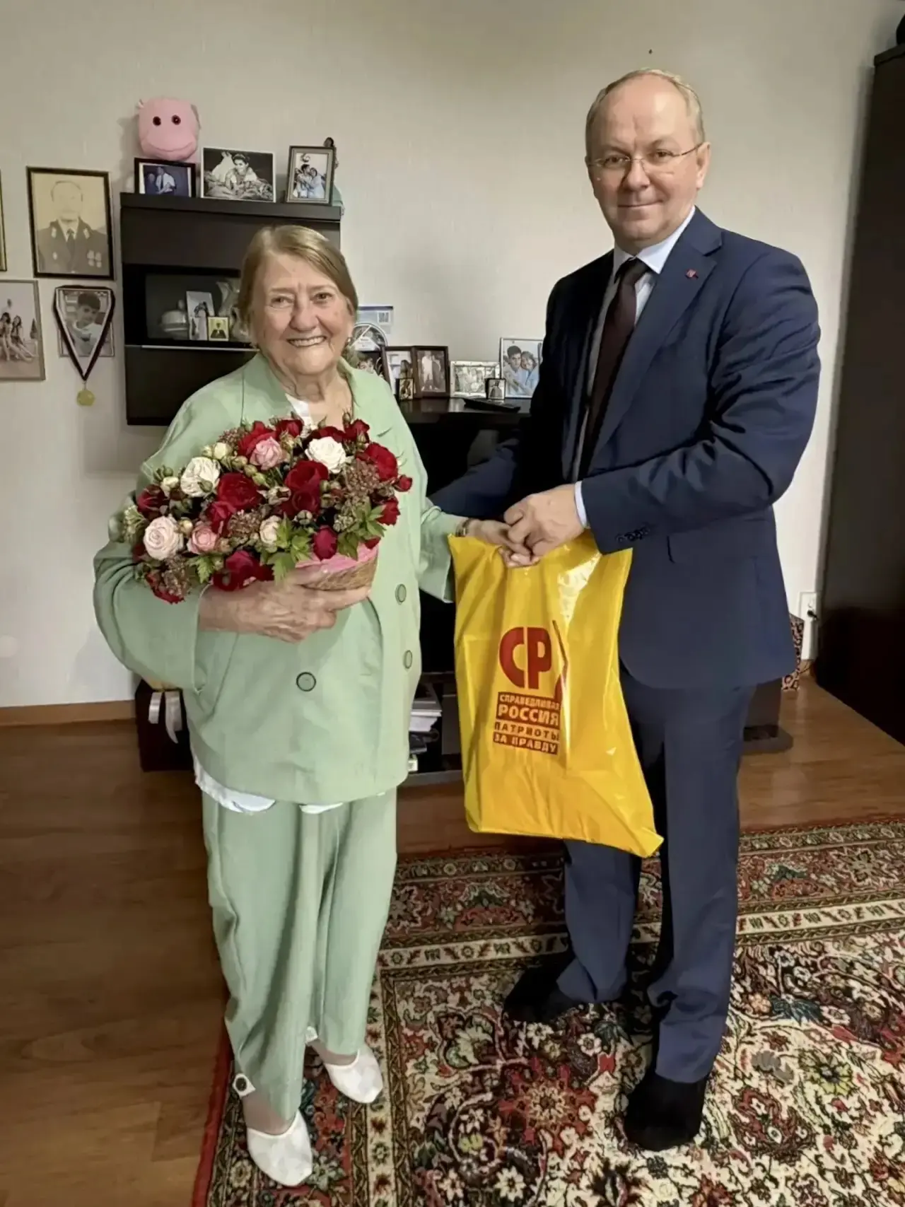 💐🌟 Золотые руки, золотое сердце - Нине Петровне Меркуловой 95 лет!