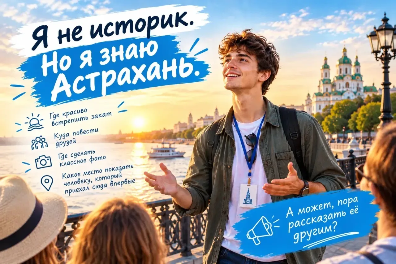 📜 Можно не быть историком — и при этом знать Астрахань.