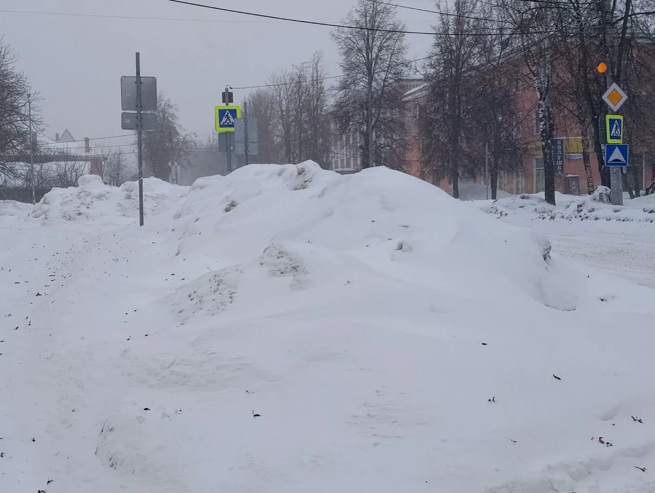Сегодня опять снежный обкакалипсис.