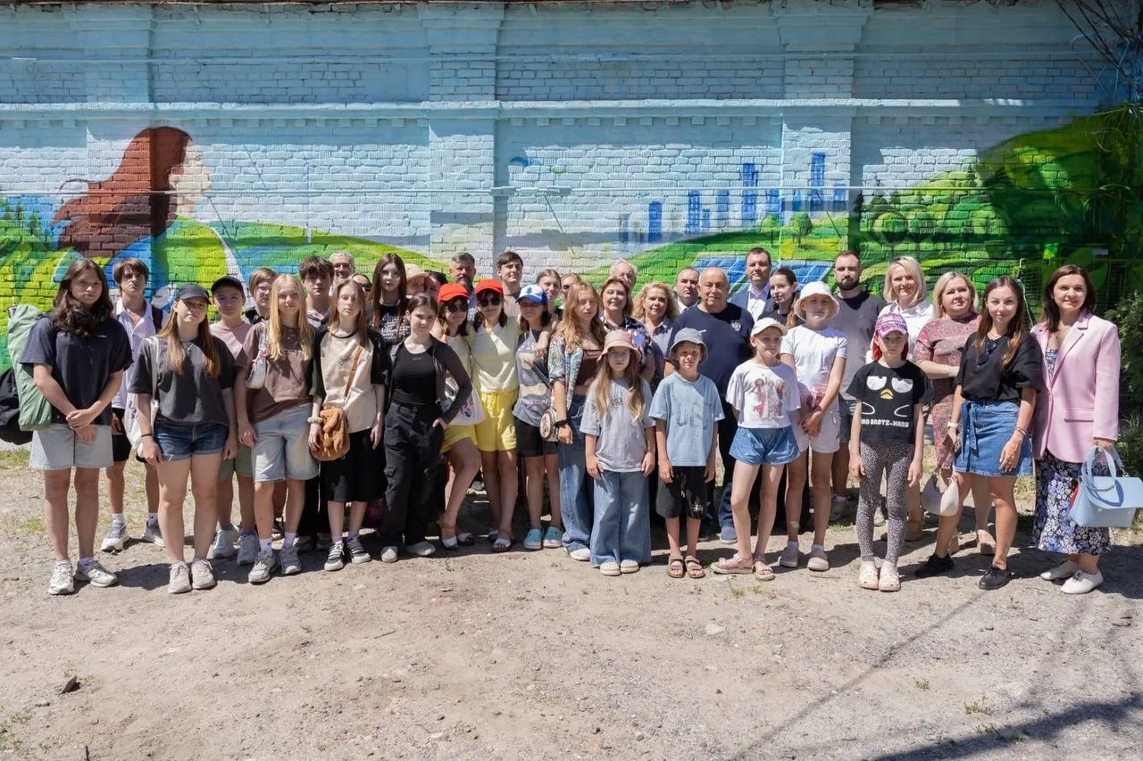 В парке имени М. Горького в Ростове-на-Дону появился новый экологический мурал под названием «Сберег