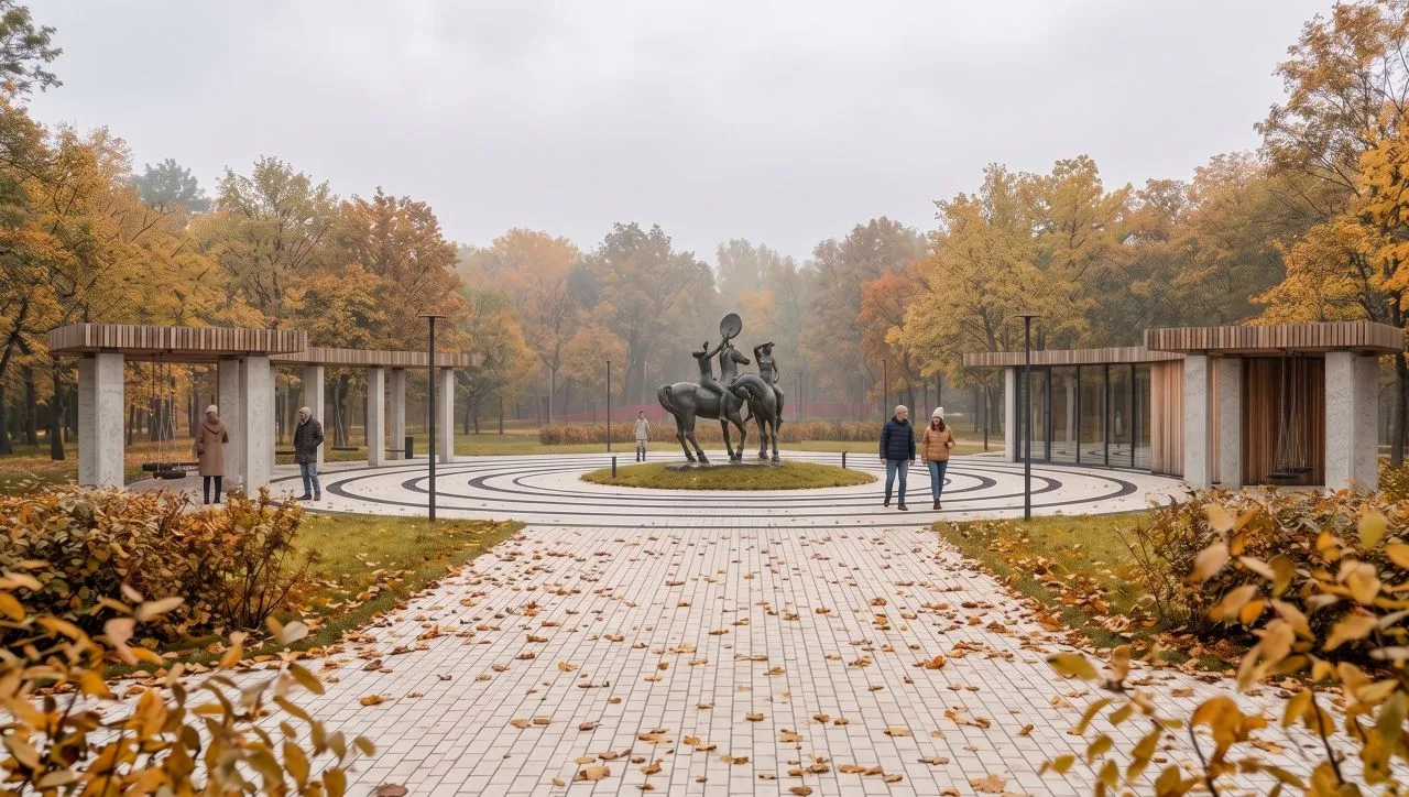 Парк, в котором захочется проводить лето 🌳 

Тульская область участвует в проекте «Формирование ком