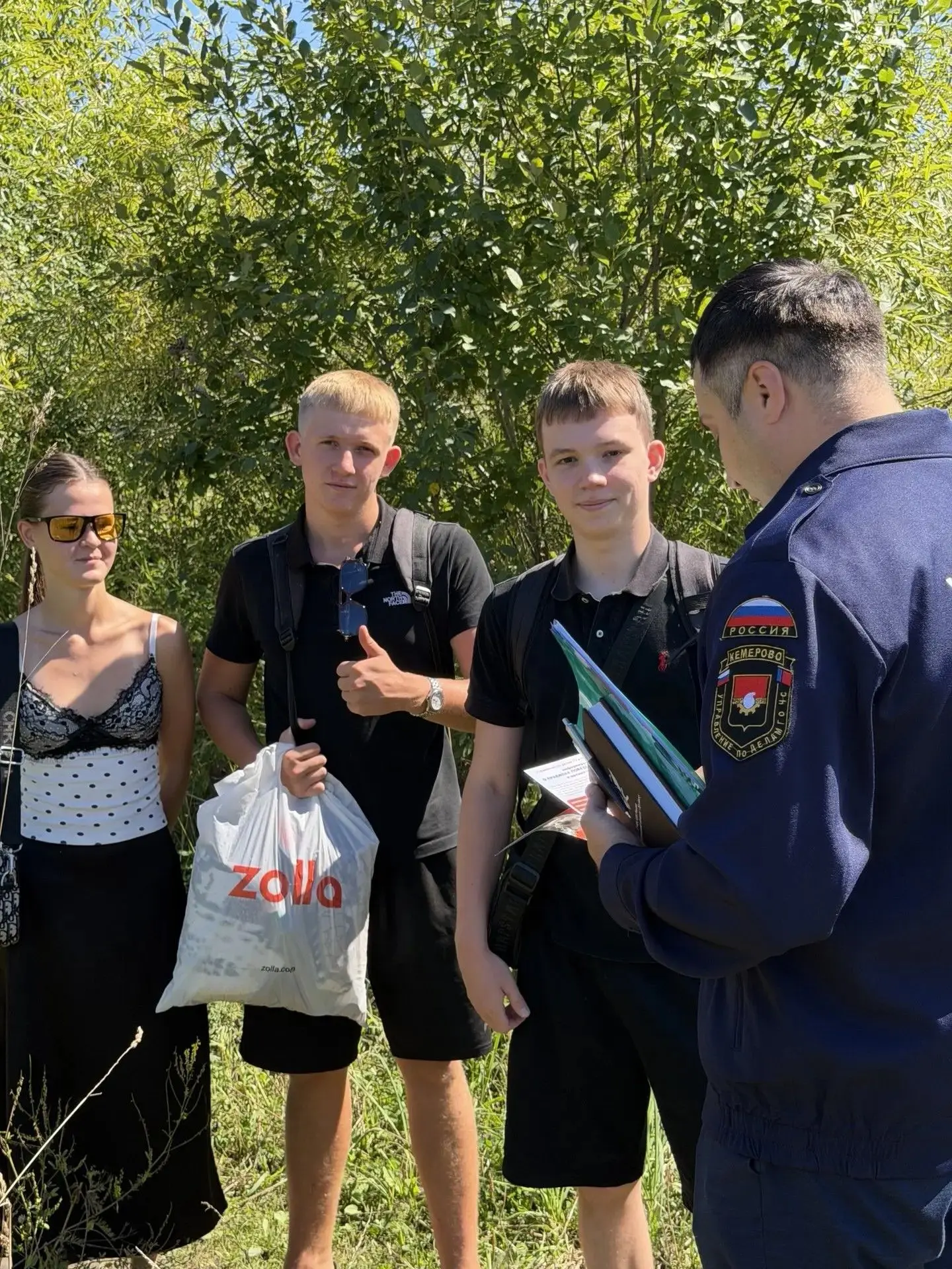 💧 Специалистами Управления по делам ГОЧС г. Кемерово в Центральном районе проведен рей...
