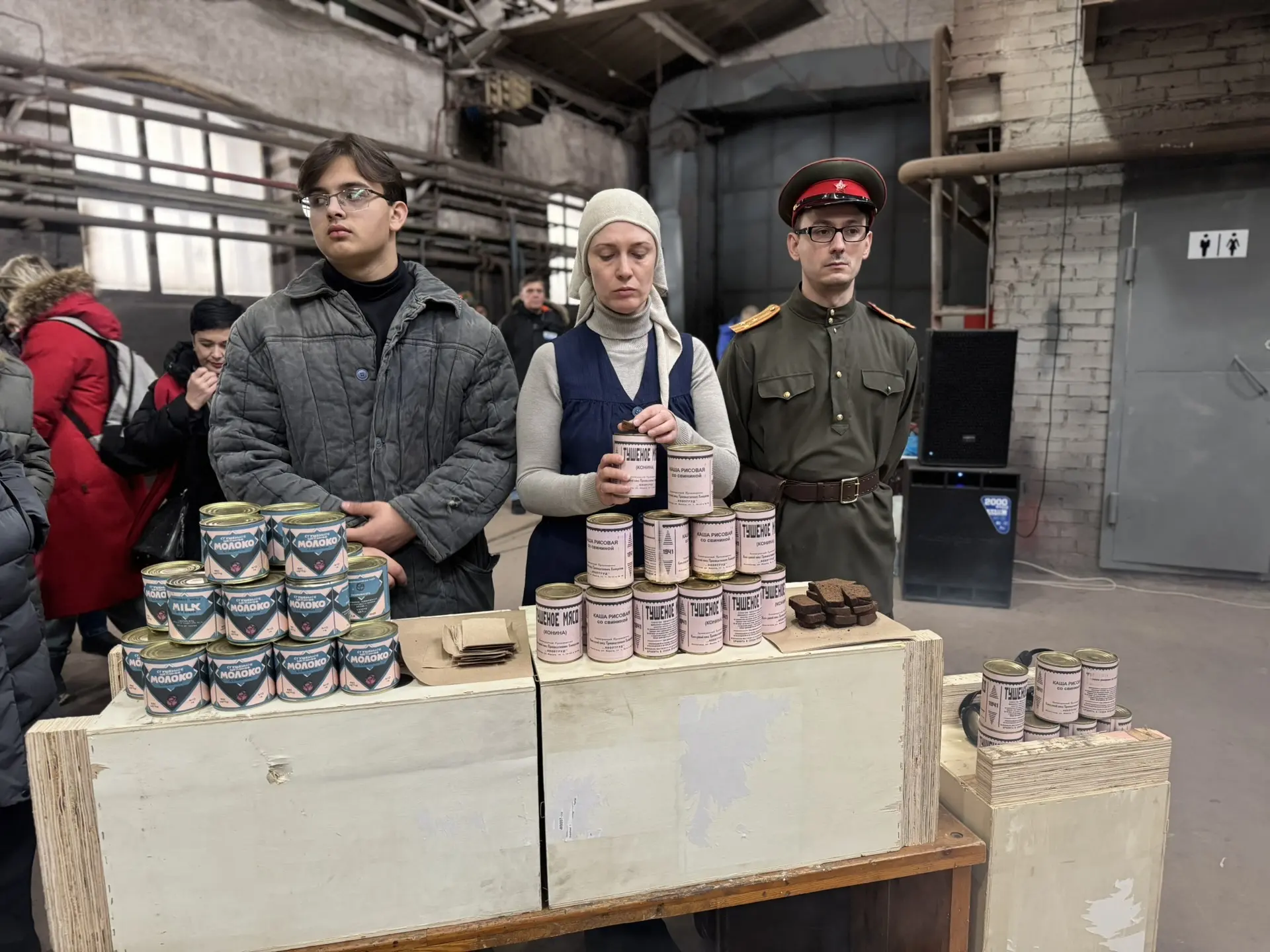 ПАМЯТИ И МУЖЕСТВУ ЛЕНИНГРАДЦЕВ  Сегодня в Красноярске состоялась уникальная историческая реконструкц