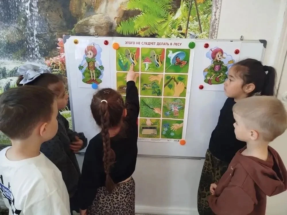 В  старшей группе «Любознайки» был проведён «День Эколят».