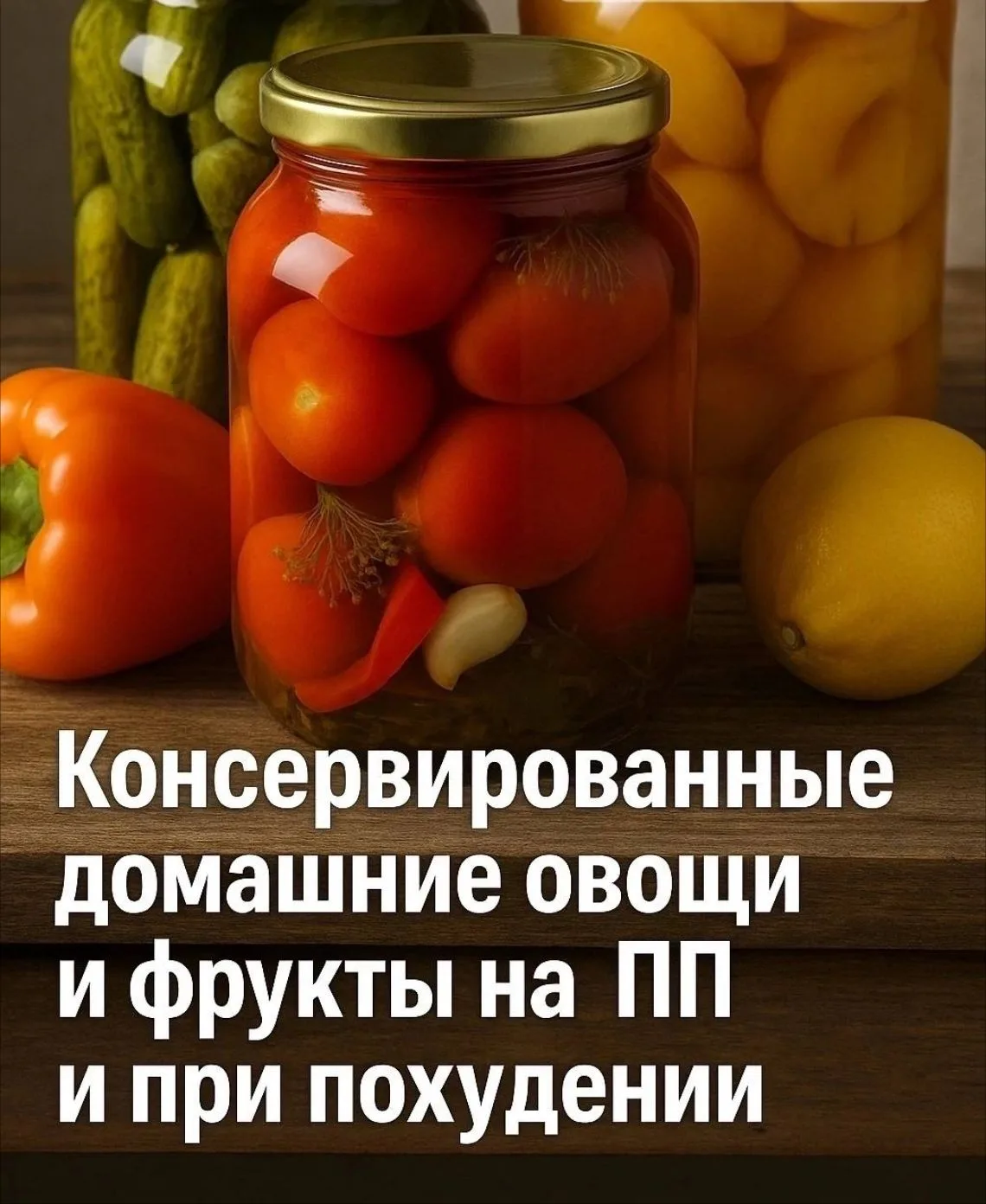 🥫 Домашние заготовки на ПП и при похудении: за и против