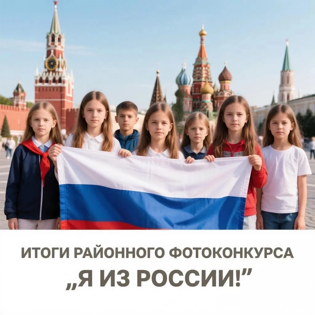 Подведены итоги районного фотоконкурса «Я из России! который проводился среди учащихся и воспитанник